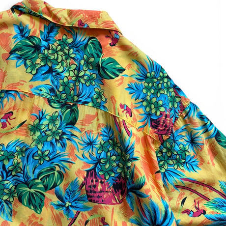 80-90's GAP / Rayon Aloha Shirt / L / Used
