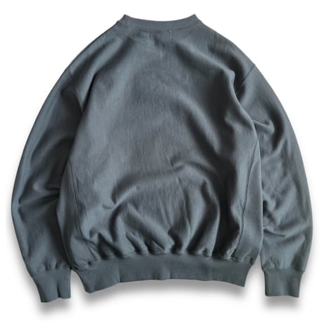 Color at Against Originals / Heavy Cotton 15oz. Crew / Dark Slate