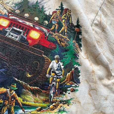 Adventure Printed Tee / XL相当 / Used