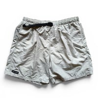 00's Columbia / Nylon Shorts / Stone L / Used