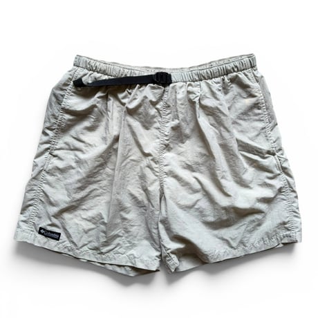 00's Columbia / Nylon Shorts / Stone L / Used