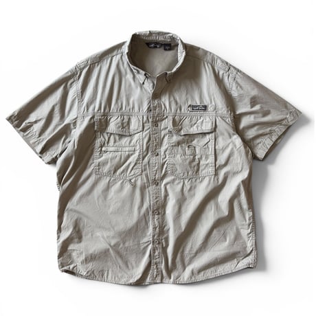 Eddie Bauer / Cotton Field Shirt / Stone XL / Used