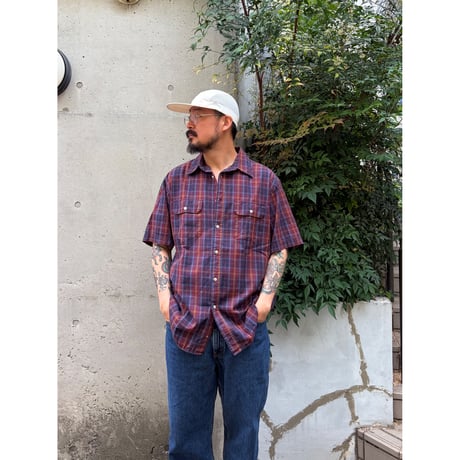 00's GAP / Plaid Field Shirt / M / Used