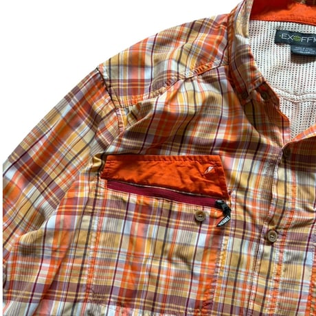 ExOFFICIO / Plaid Field Shirt / XL / Used
