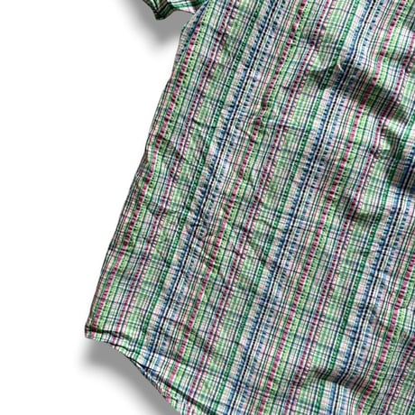 BROOKS BROTHERS / Seersucker B.D.Shirt / L / Used