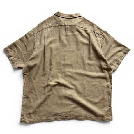 Polo Ralph Lauren / Linen Shirt / Brown XXL / Used
