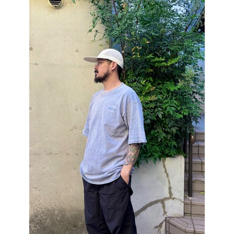 Made in USA / Early Winter Embroidered Tee / Blue L / Used