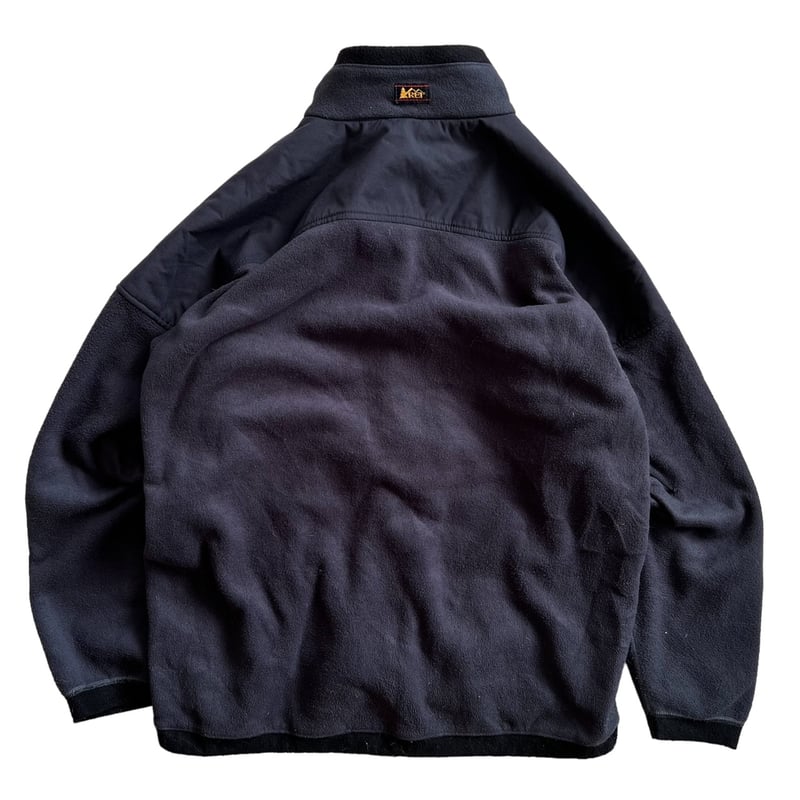 90's REI / Full Zip POLARTEC Fleece / Charcoal