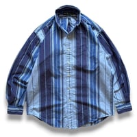 Ralph Lauren / "BLAKE" Striped B.D.Shirt / M / Used
