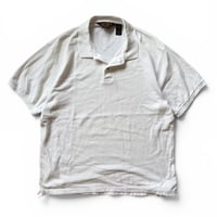 80's Eddie Bauer / Polo Shirt / White L / Used