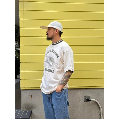 Made in USA / Field & Stream / Bass Tee / Natural XL / Used