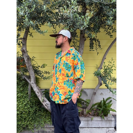 80-90's GAP / Rayon Aloha Shirt / L / Used