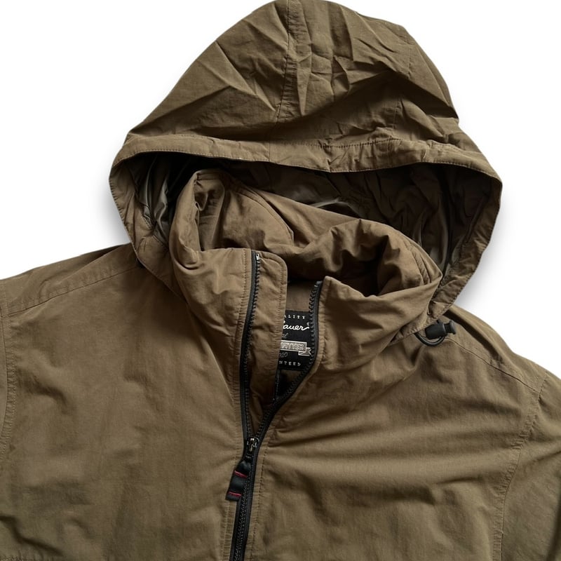 00's Eddie Bauer / Nylon Down Jacket / Khaki XL