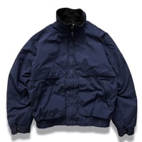 90's Woolrich / Nylon Fleece / Navy M / Used