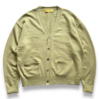 Color at Against / Wool Cardigan / Pistachio