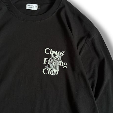 Chaos Fishing Club / The Original Fishing Girl T-Shirt LS / Black
