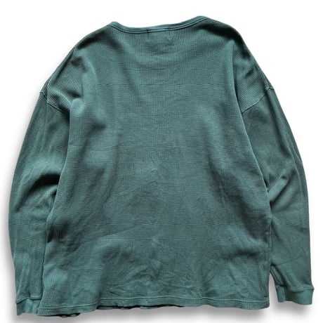 90's Eddie Bauer / Waffle LS / Forest XL / Used