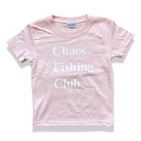 Chaos Fishing Club / LOGO KIDS S/S PEACH