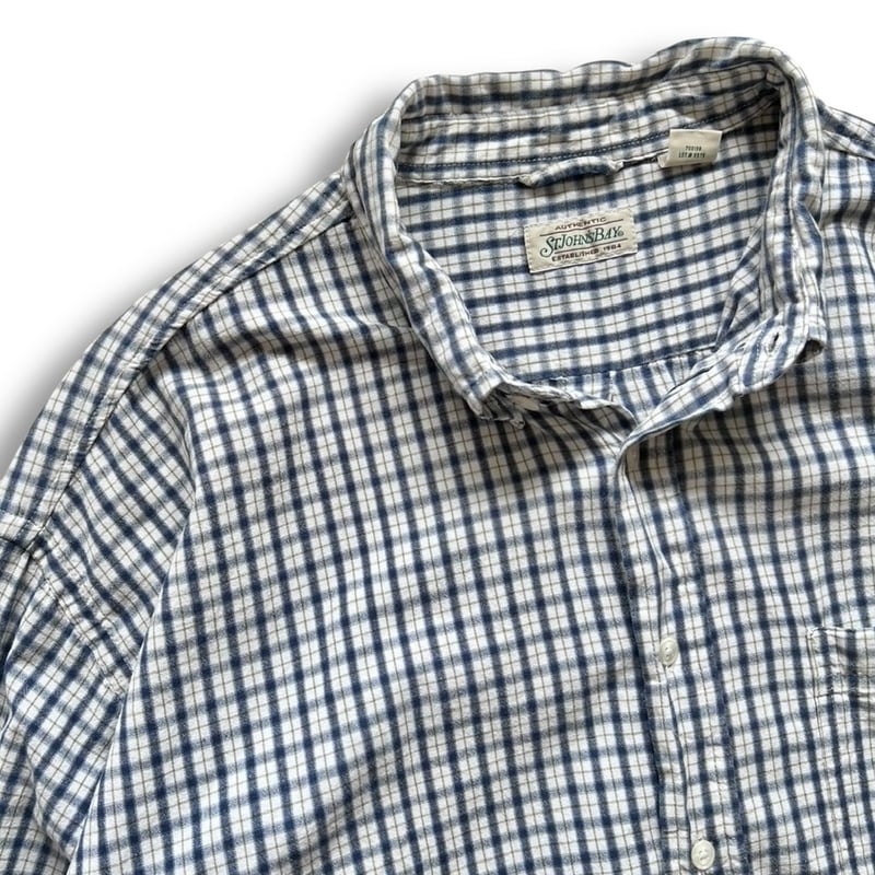 st.john'sbay 専用 STJOHN'SBAY / Plaid B.D.Shirt / XXL / Used | Co