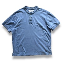 Eddie Bauer / Henley Neck Tee / Lt.Blue XL / Used
