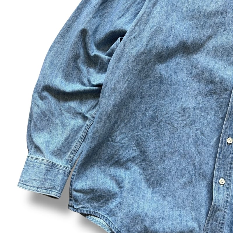 90's GAP / Pocketed Denim Shirt / Indigo L / Us