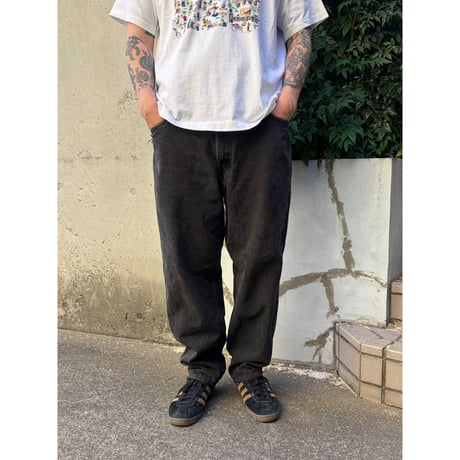 Made in USA / 90's Levi's / 560 Denim Pants Length Custom / Black 36 / Used