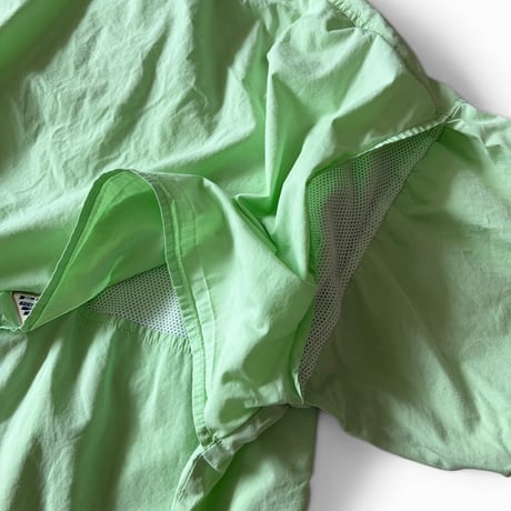 00's Columbia / PFG Field Shirt / Mint Green L / Used