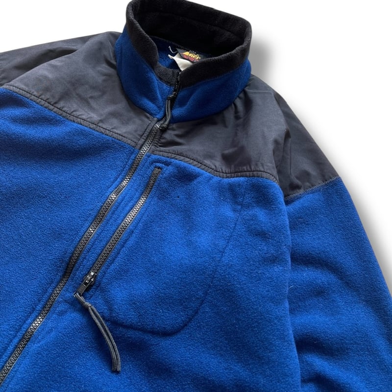 90's REI / Full Zip Fleece / Blue XL / Used | C