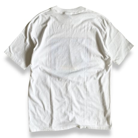 Made in USA / Fishing Printed Tee / White XL / Used