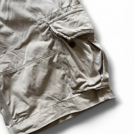 Polo by Ralph Lauren / Cotton Chino Cargo Shorts /  Grey Beige 38 / Used