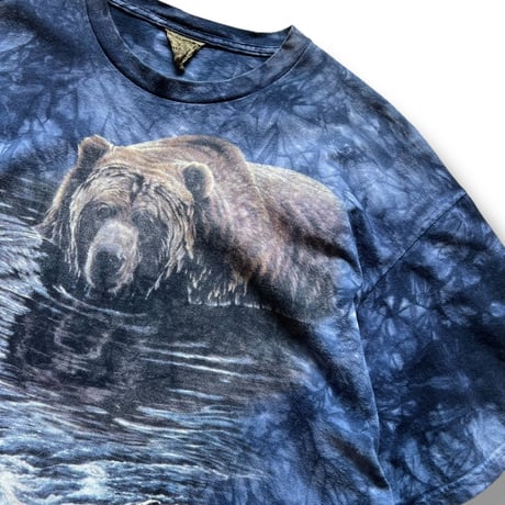 Bear Printed Tee / Navy XL相当 / Used