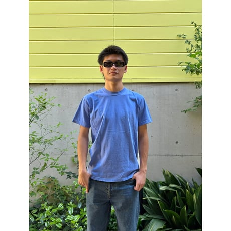Color at Against Originals / Geoglyphs Tee / Flow Blue