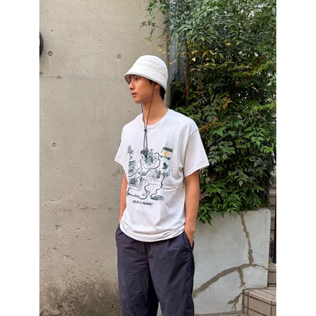 Color at Against Originals / Down the River Tee / Ash