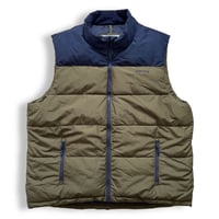 ORVIS / Rip Stop Puff Vest / Navy Olive XL / Used