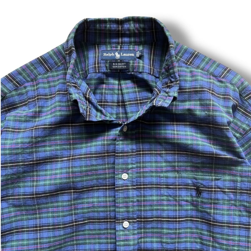 Polo by Ralph Lauren B.D. プレイド ビッグ シャツ Polo by Ralph Lauren B.D. プレイド ビッグ シャツ トップス