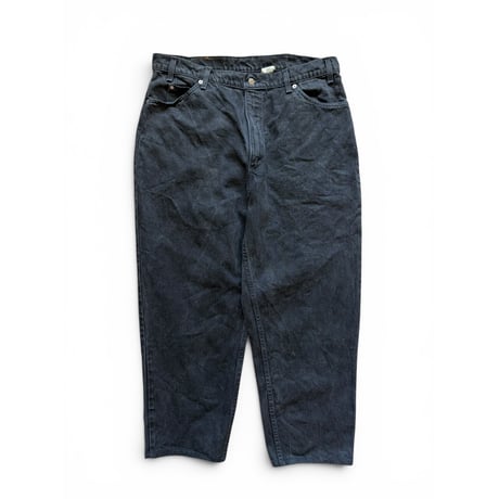Made in USA / 90's Levi's / 560 Denim Pants Length Custom / Black 40 / Used