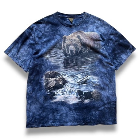 Bear Printed Tee / Navy XL相当 / Used