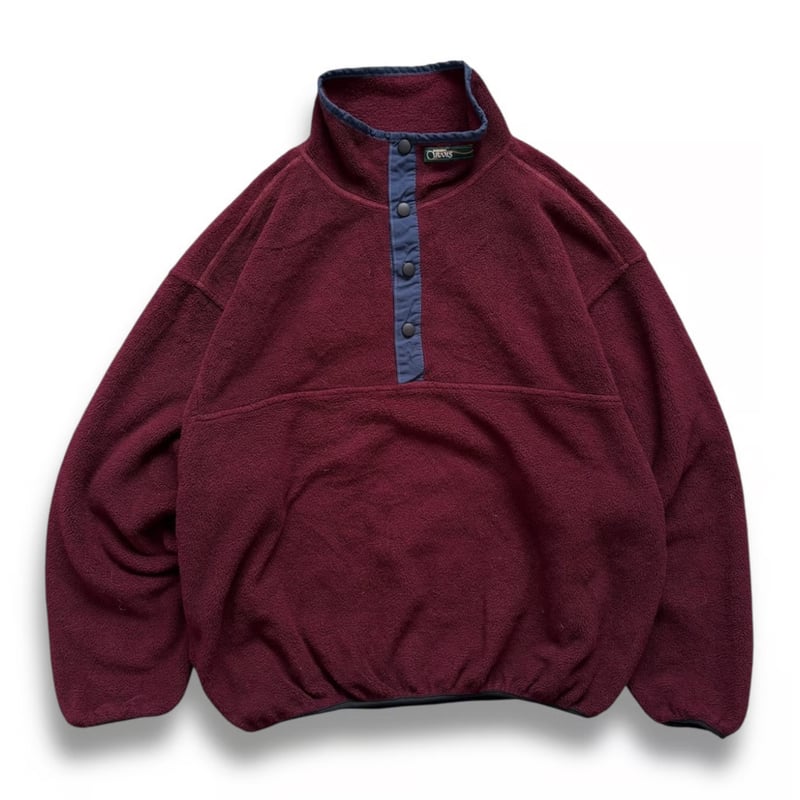 Made in USA / 90's ORVIS / Snap Buttoned Fleece