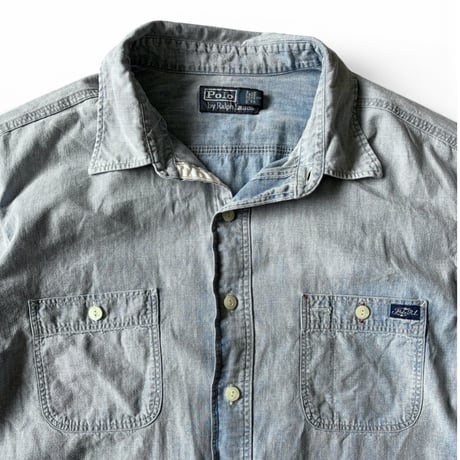 POLO Ralph Lauren / Chambray Shirt / Indigo XL / Used