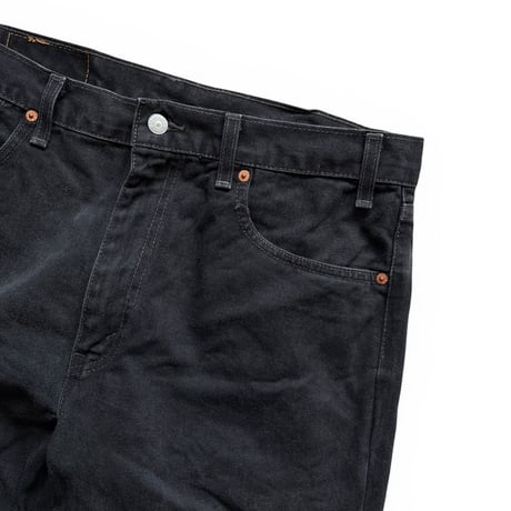 Made in USA / 90's Levi's / 550 Denim Pants Length Custom / Black 36 / Used