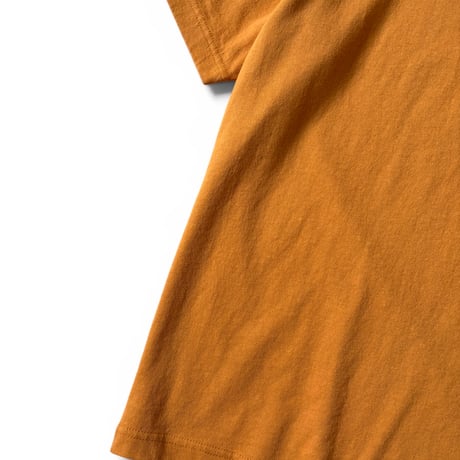 Color at Against Originals  / Border Rib Tee / Caramel Choco