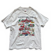 90's Illustration Tee / White XL / Used