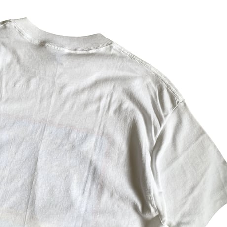 Made in USA / Fishing Printed Tee / White XL / Used