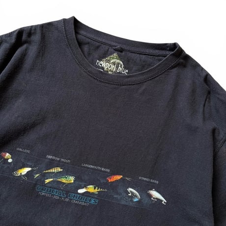 Fishing Lure Tee / Black XL / Used