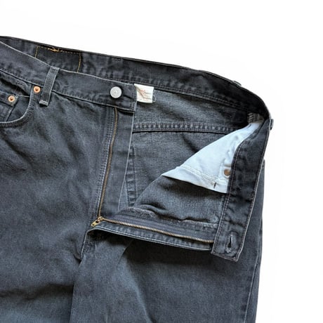 Made in USA / 90's Levi's / 560 Denim Pants Length Custom / Black 36 / Used