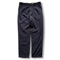 Eddie Bauer / Wool 2Tuck Cotton Slacks / Navy 34 / Used