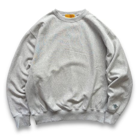 Color at Against Originals / Heavy Cotton 15oz. Crew / Ash