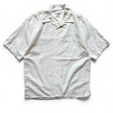 TRUST / Open Collared Shirt / Natural L / Used