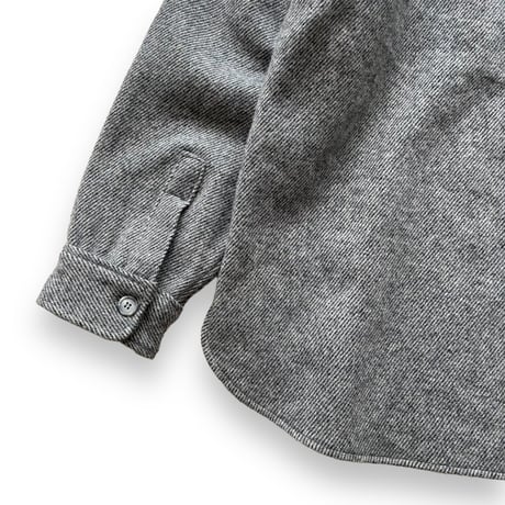 80's Woolrich / Wool Shirt / Grey XXL / Used