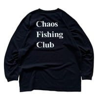 Chaos Fishing Club / LOGO L/S TEE / Black